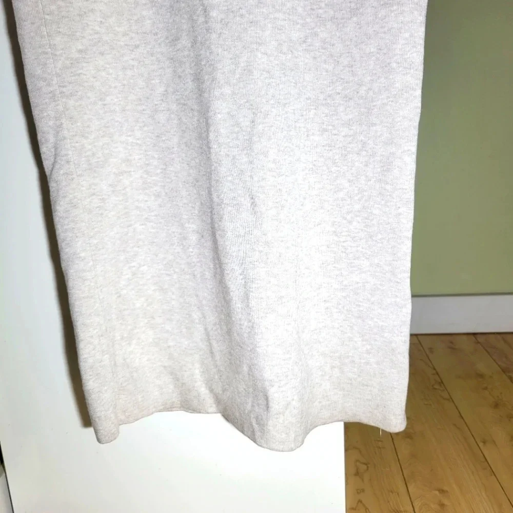 Aritzia Babaton sweater dress Bogart Turtleneck midi beige oatmeal  large - Picture 6 of 12